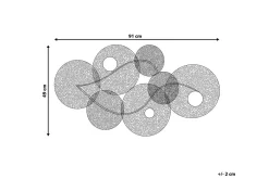 Rubidium Veggdekorasjon Med Skjell 91 cm