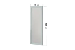 Rubo Speil 40 cm Rektangulær