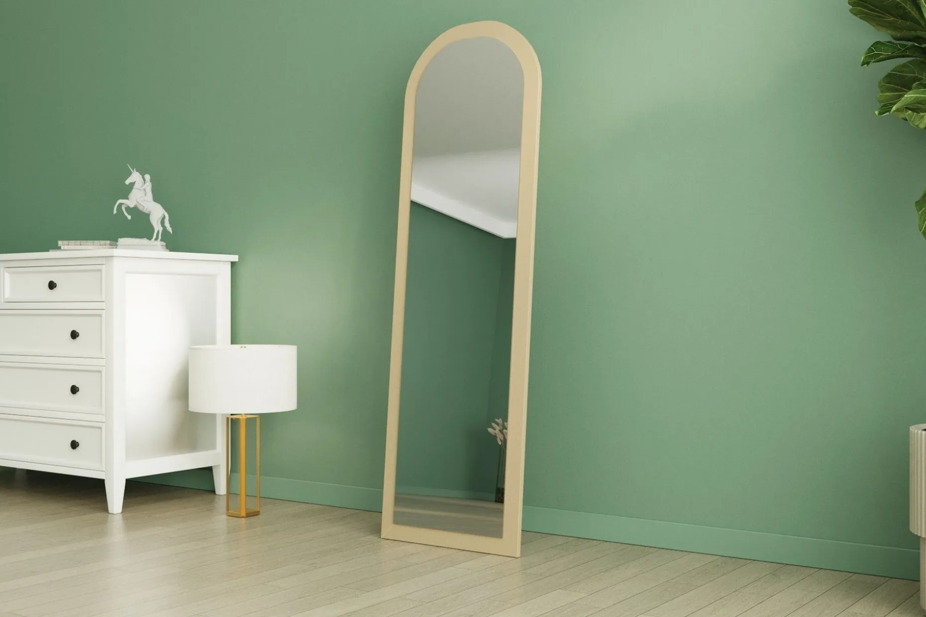 Rusele Veggspeil Buet 50 cm