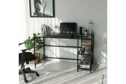 Sabani Skrivebord 130 cm med Oppbevaring 2 Hyller