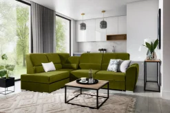 Sajmon Sovesofa m. Sjeselong 3-seter