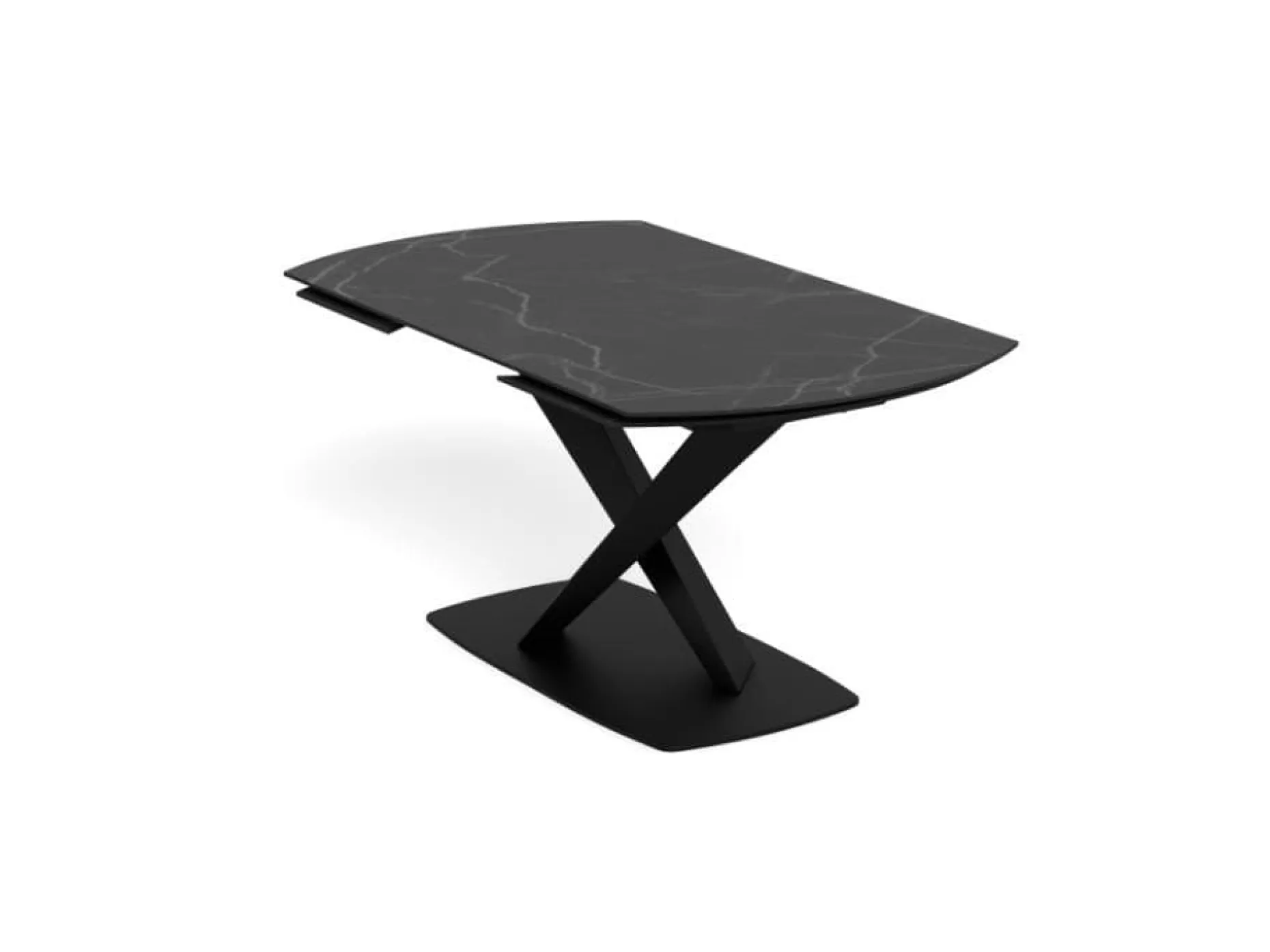 Salvas uttrekkbart spisebord 160–240 cm ovalt