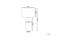 Salza Bordlampe 57 cm E27
