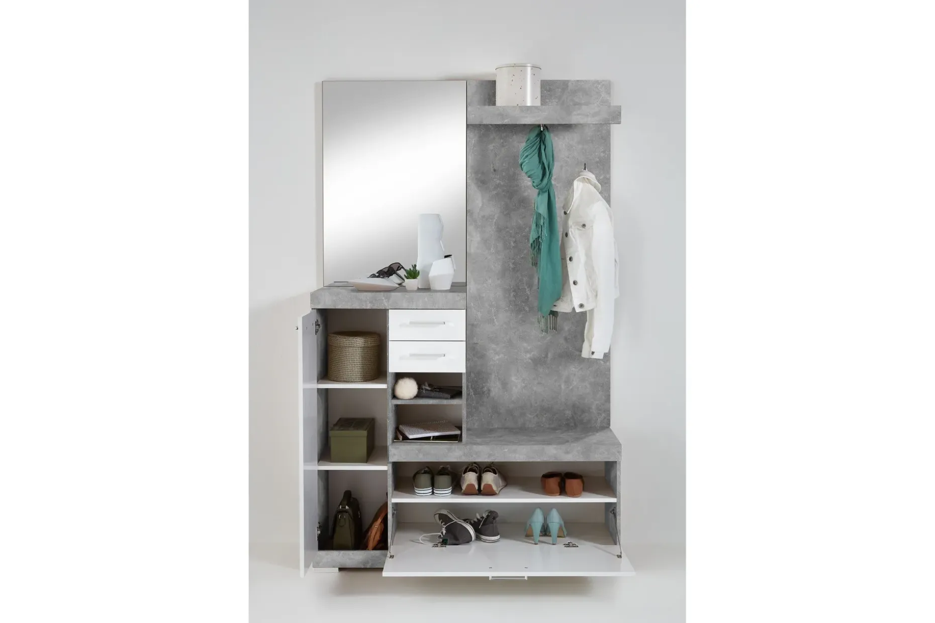 Samekia Garderobe 120 cm