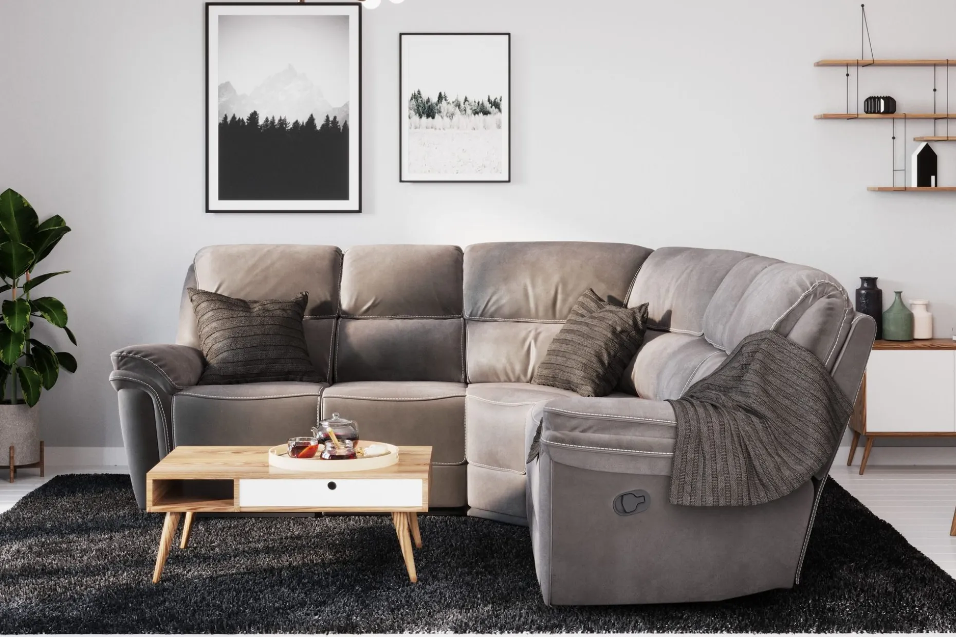 Saranda Hjørnesofa