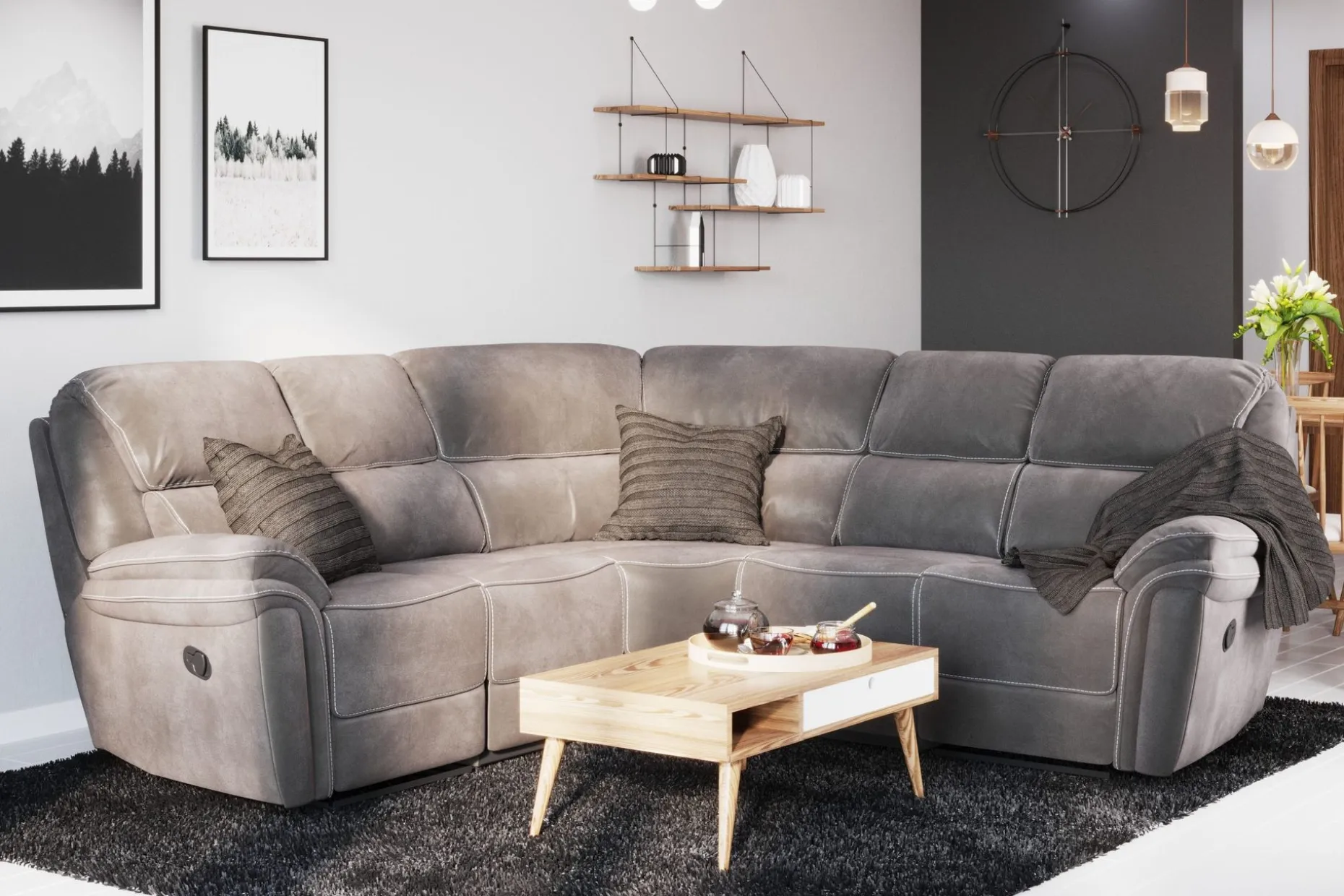 Saranda Hjørnesofa