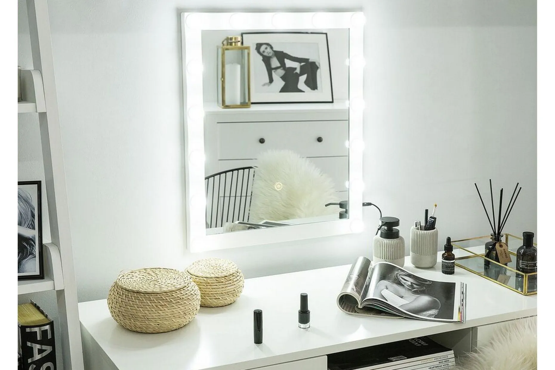 Saven Speil LED 50x60 cm