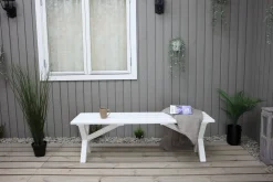 Scottsdale Sittebenk 140 cm Hvit