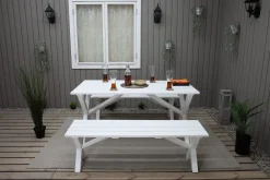 Scottsdale Sittebenk 140 cm Hvit