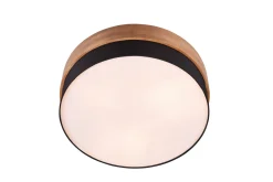 Seasons Taklampe 50 cm E14 Svart/Tre