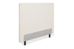 Sengegavel Glatt 140 cm