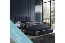 Seng GRACE med Madrass HARMONY TOP 160x200cm