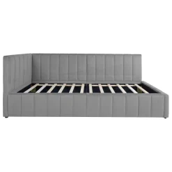 Seng HOME4YOU Jasper 90x200 cm 75x40xh102 cm, eik