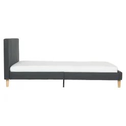 Seng HOME4YOU Juno 90x200 cm med madrass Kuka Duo Kid grå