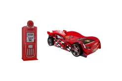 Seng med garderobe Night Speeder Rød