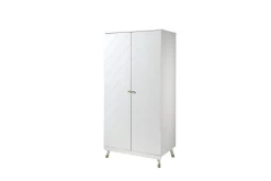 Seng med nattbord garderobe skrivebord Billy Hvit