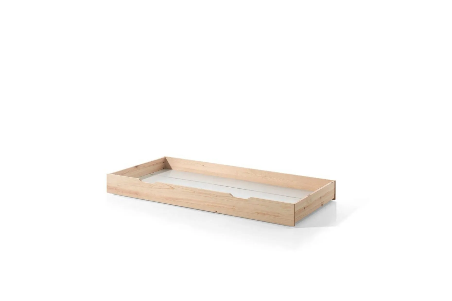 Seng med skuff Tipi Naturlig, Uten gjerde