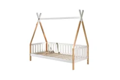 Seng Tipi 90x200 cm Med gjerde