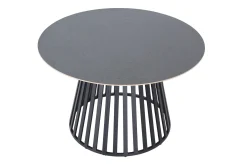 Sensi rundt spisebord utendørs 120 cm i metall