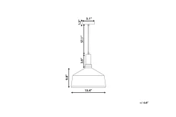Sepik Taklampe 34 cm