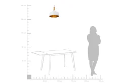 Sepik Taklampe 34 cm