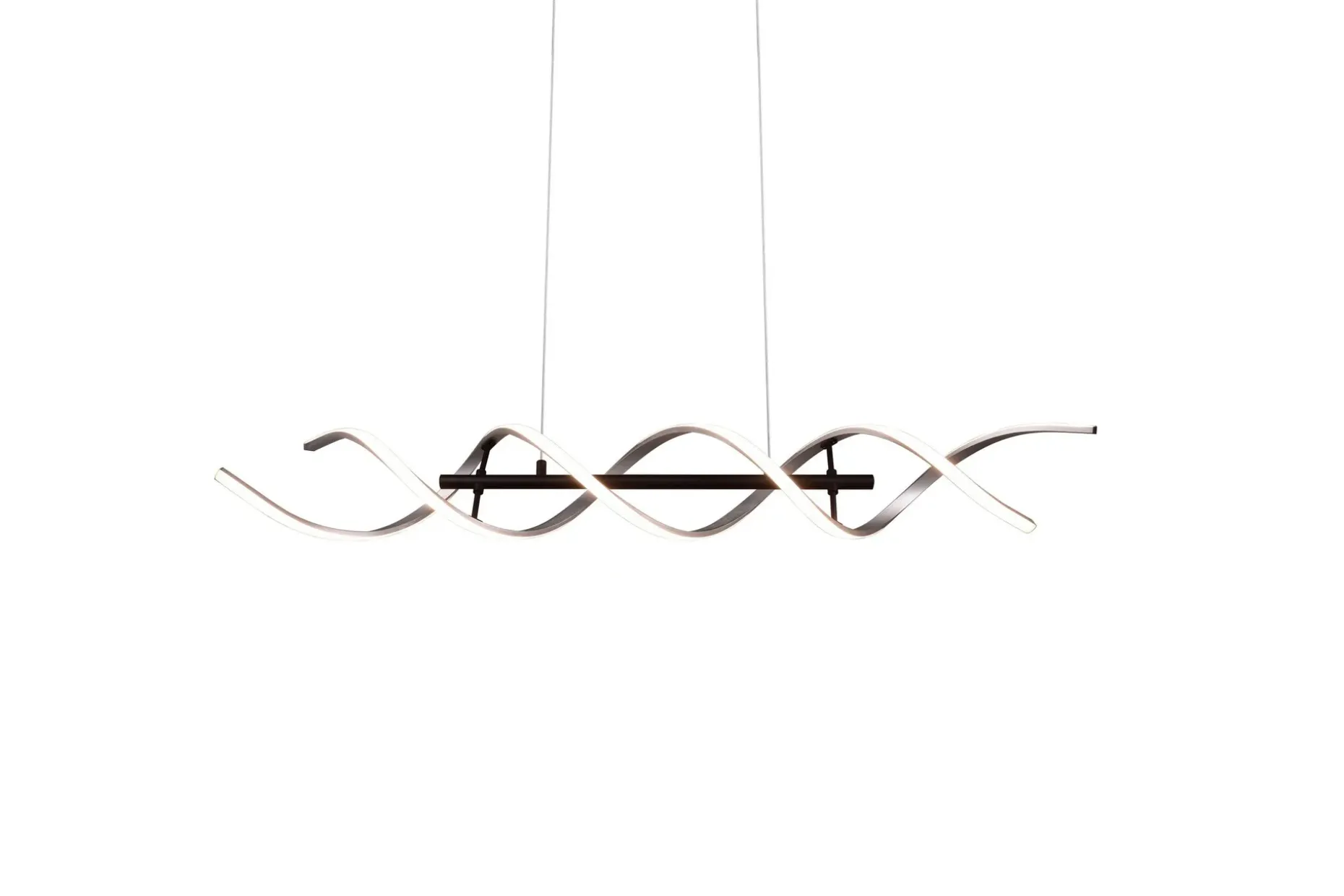 Sequence LED-Pendellampe Børstet Aluminium/Matt Svart