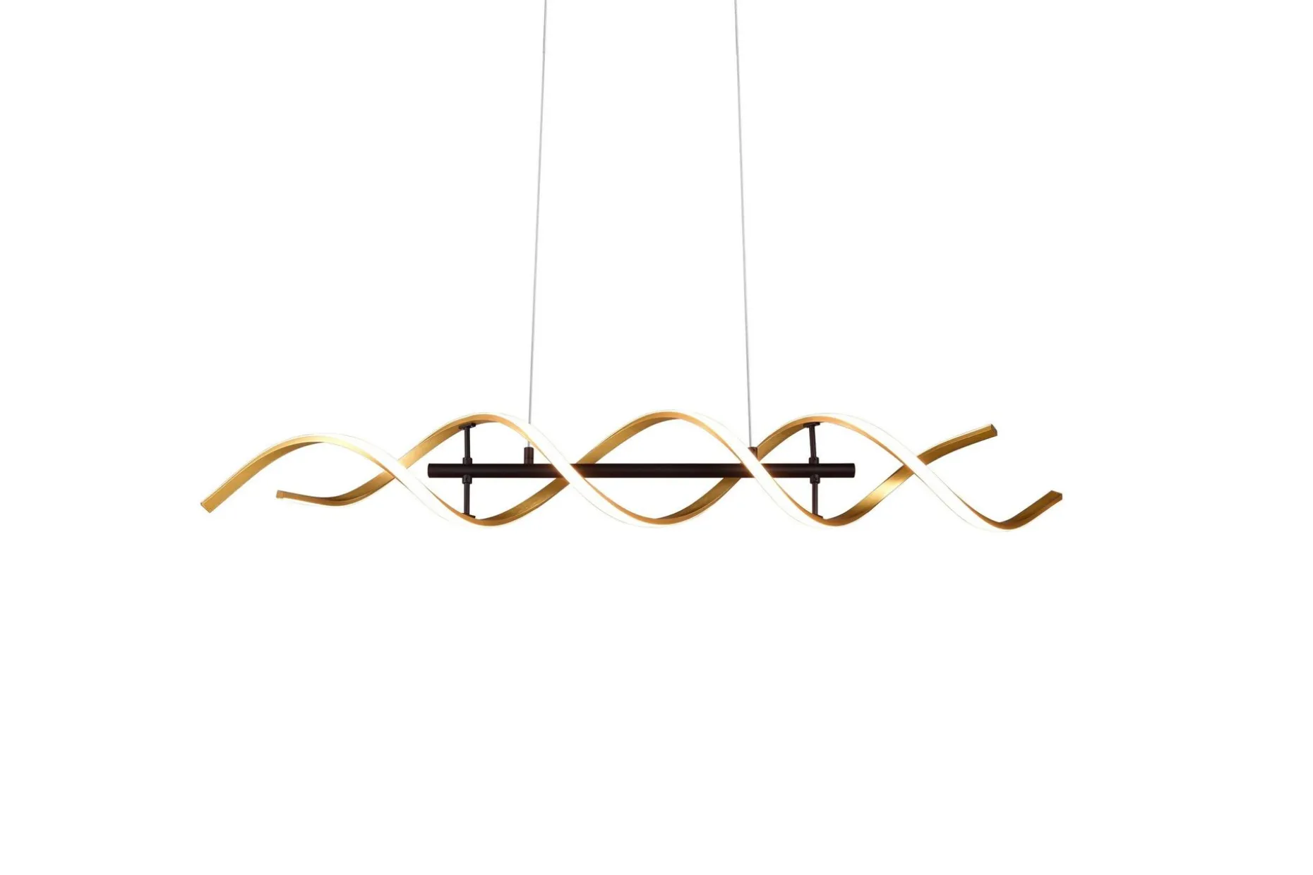 Sequence LED-Pendellampe Matt Messing/Matt Svart