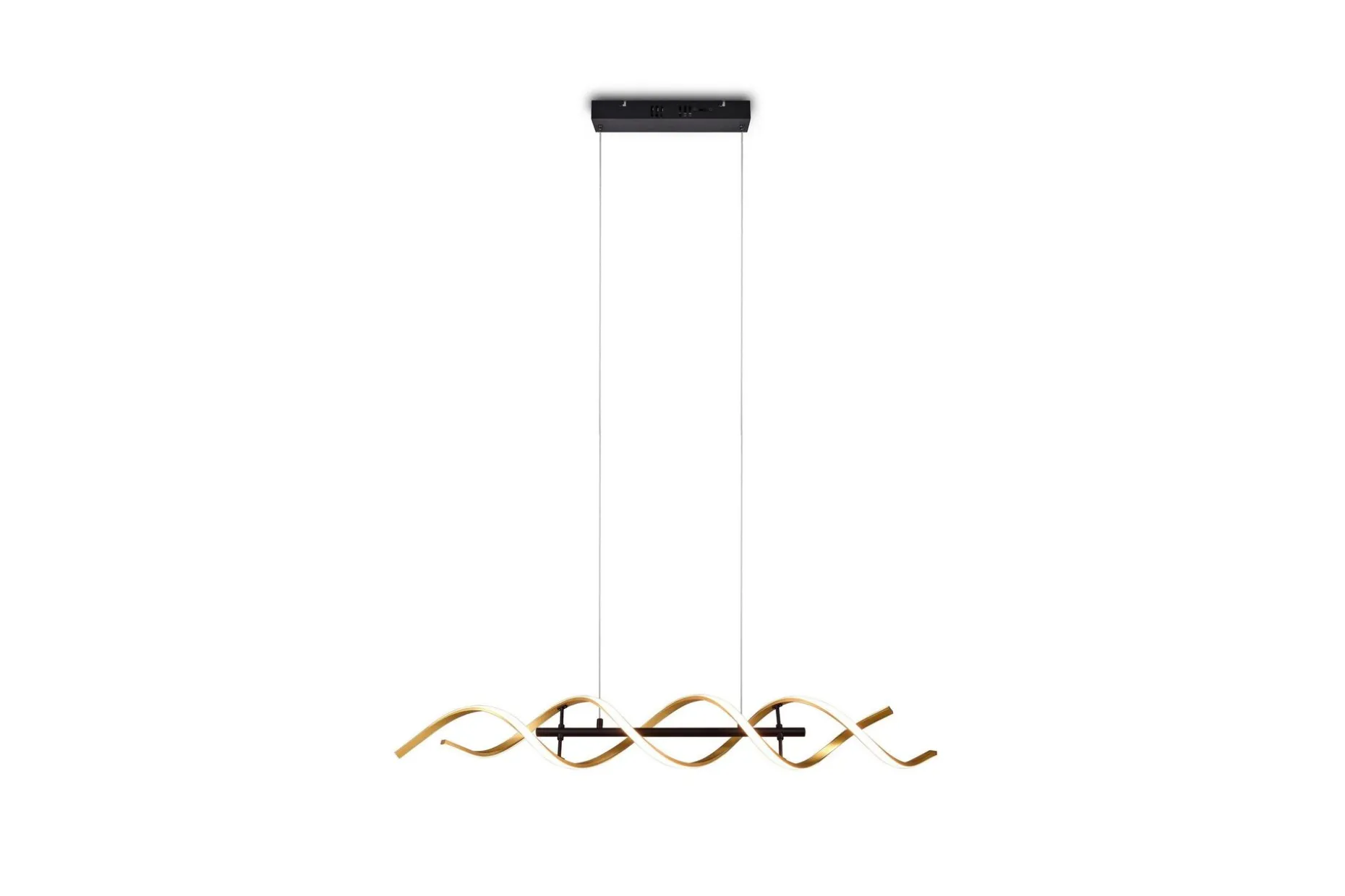 Sequence LED-Pendellampe Matt Messing/Matt Svart