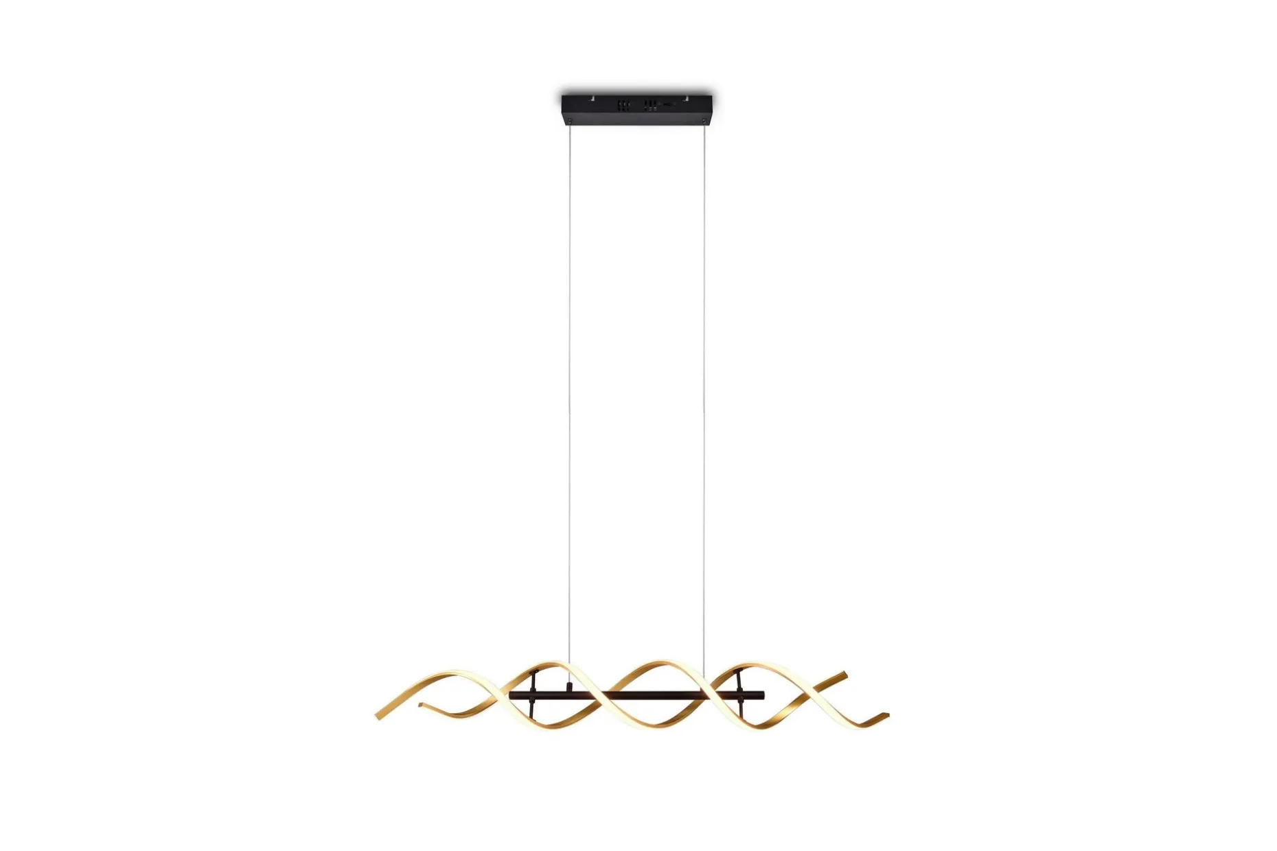 Sequence LED-Pendellampe Matt Messing/Matt Svart