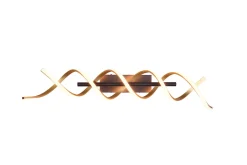 Sequence LED-Taklampe Matt Messing/Matt Svart