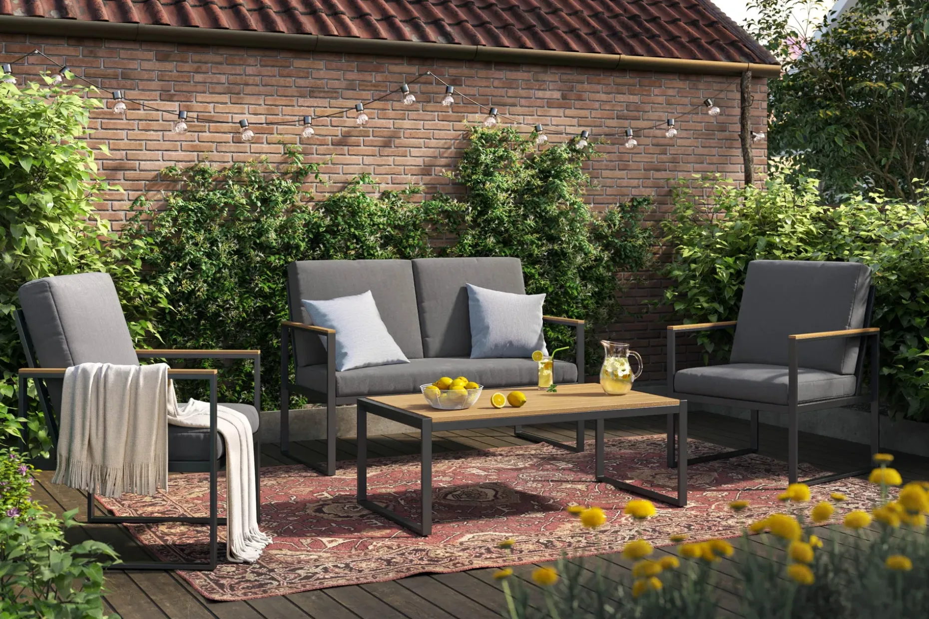 Serena Sofagruppe 4-seter