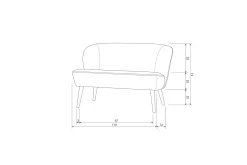 Serra Sofa 2-seter