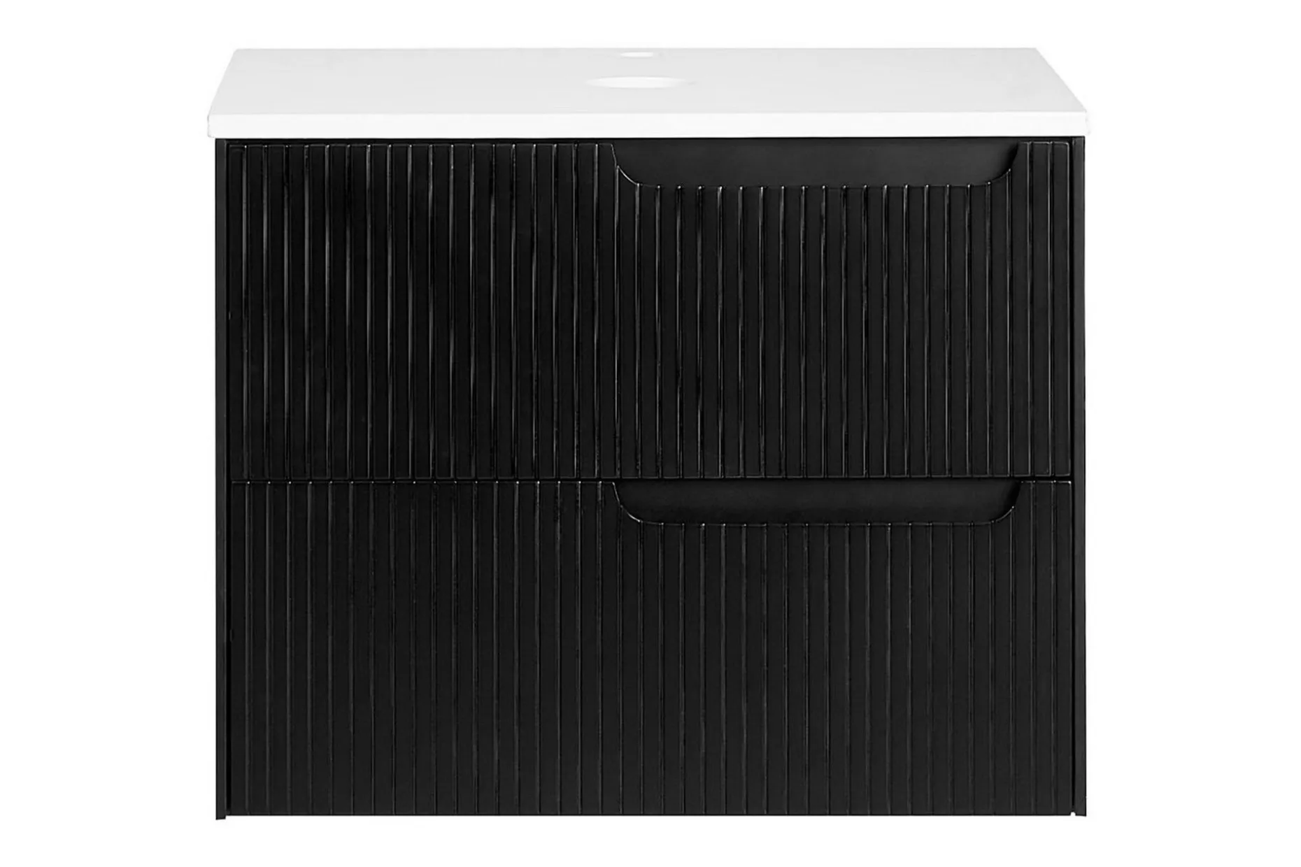 Servantskap Quintela Sort, Hvit, 60x52x48 cm