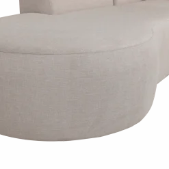 2-seters sofa med sjeselong Chios utendørs