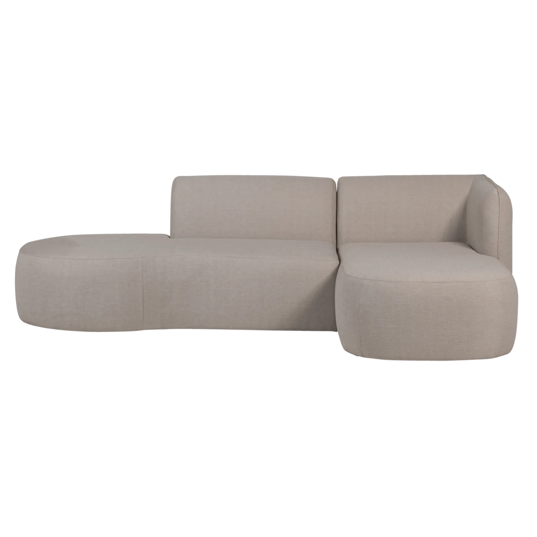 2-seters sofa med sjeselong Chios utendørs