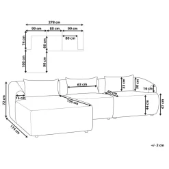 3-seters sofa Svansele