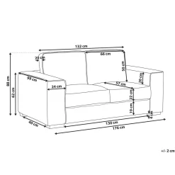 2-seters sofa Vikran