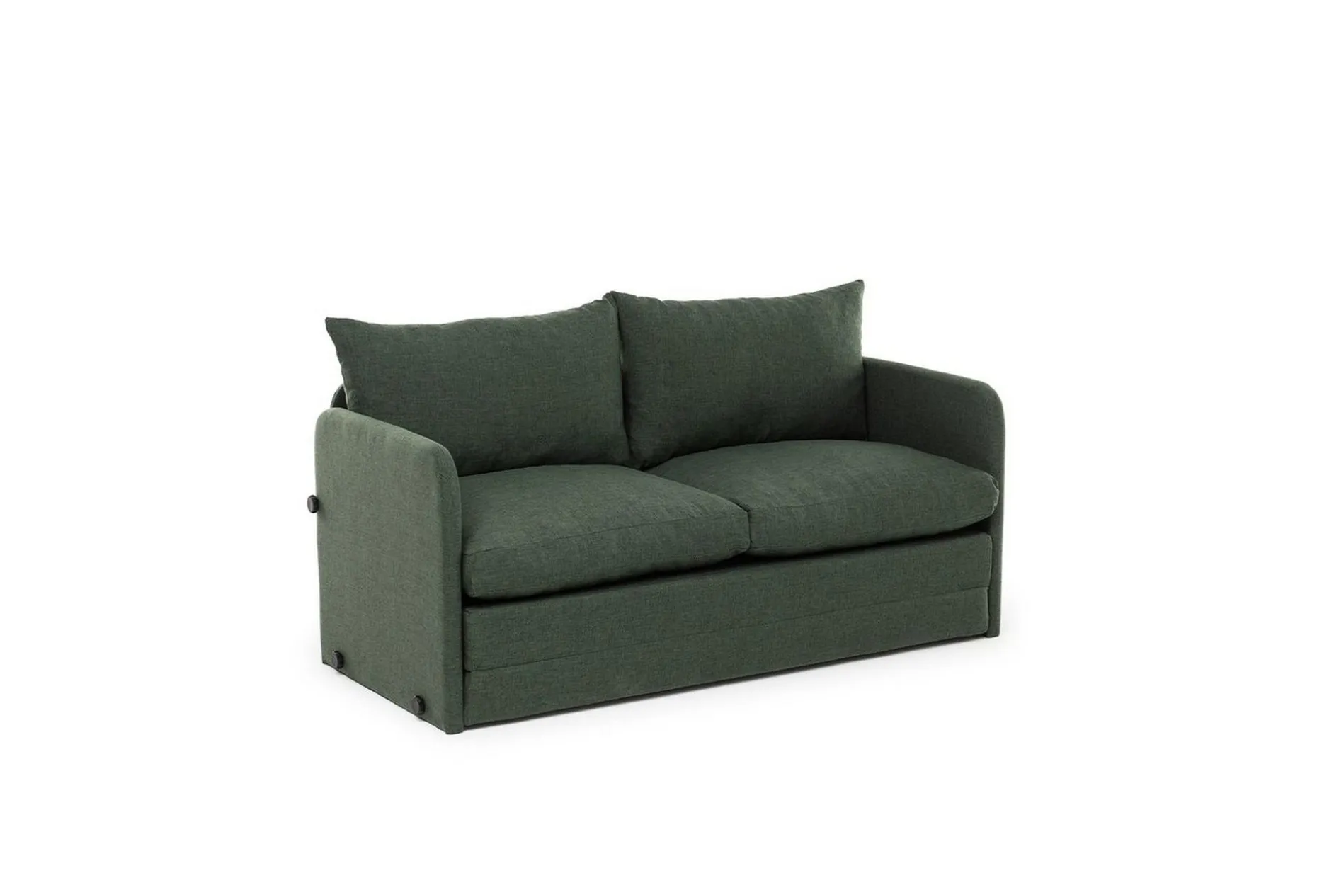 2-seters sovesofa Rubby (148 x 70 x 66 cm) Grønn
