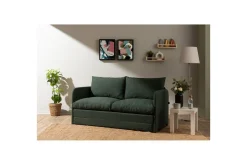 2-seters sovesofa Rubby (148 x 70 x 66 cm) Grønn
