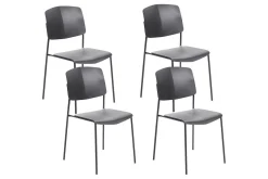 Sett med 4 spisestoler Astoria