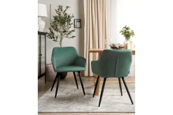 Sett med 2 spisestoler Casmalia