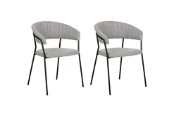 Sett med 2 spisestoler Mariposa