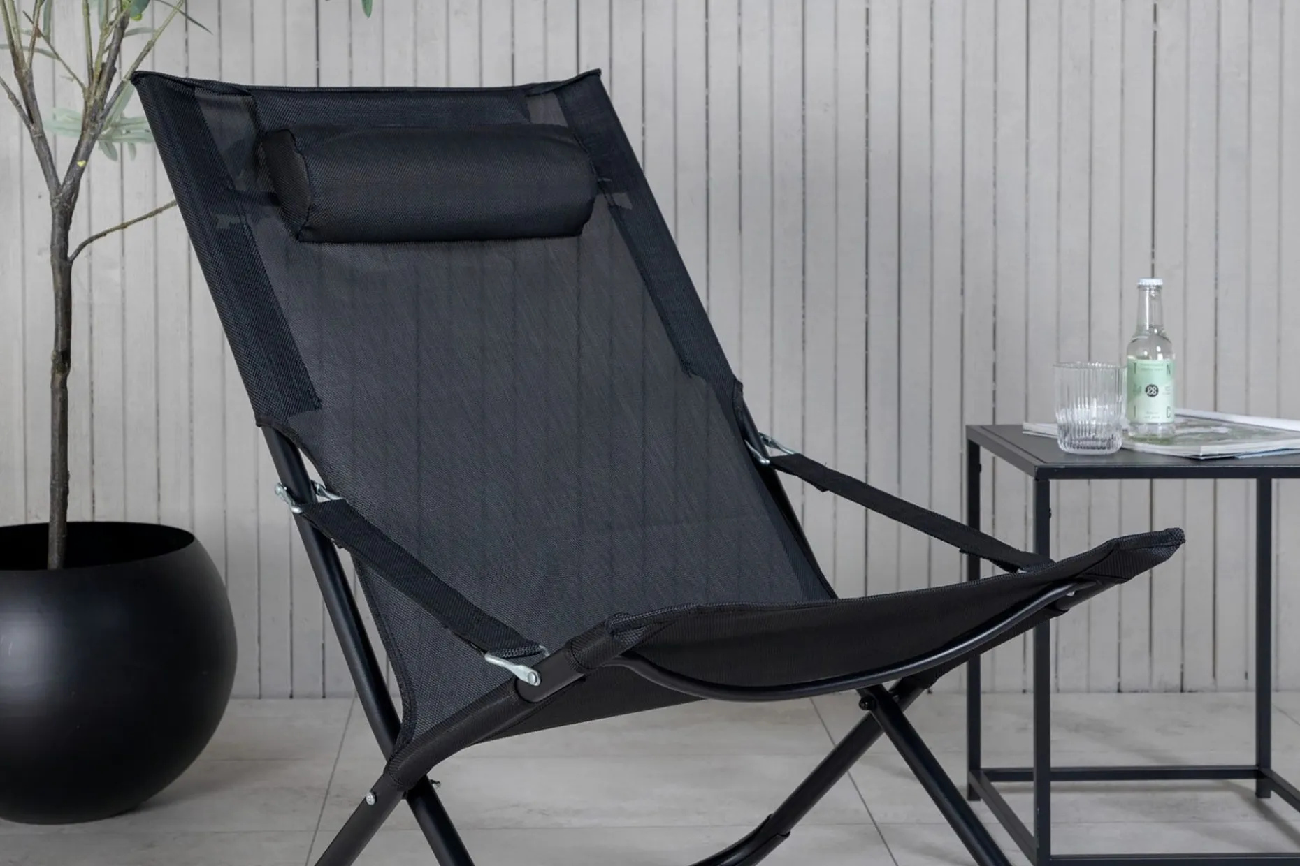 Seville Relaxstol Sammenleggbar med Pute
