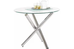 Shadi Spisebord Rundt 90 cm Glass
