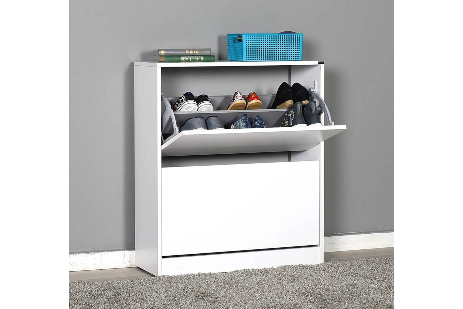 Shoe Cabinet Hvit