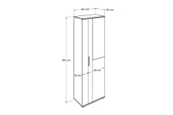 Shoe Cabinet Hvit