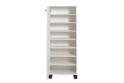 Shoe Cabinet Hvit|Svart