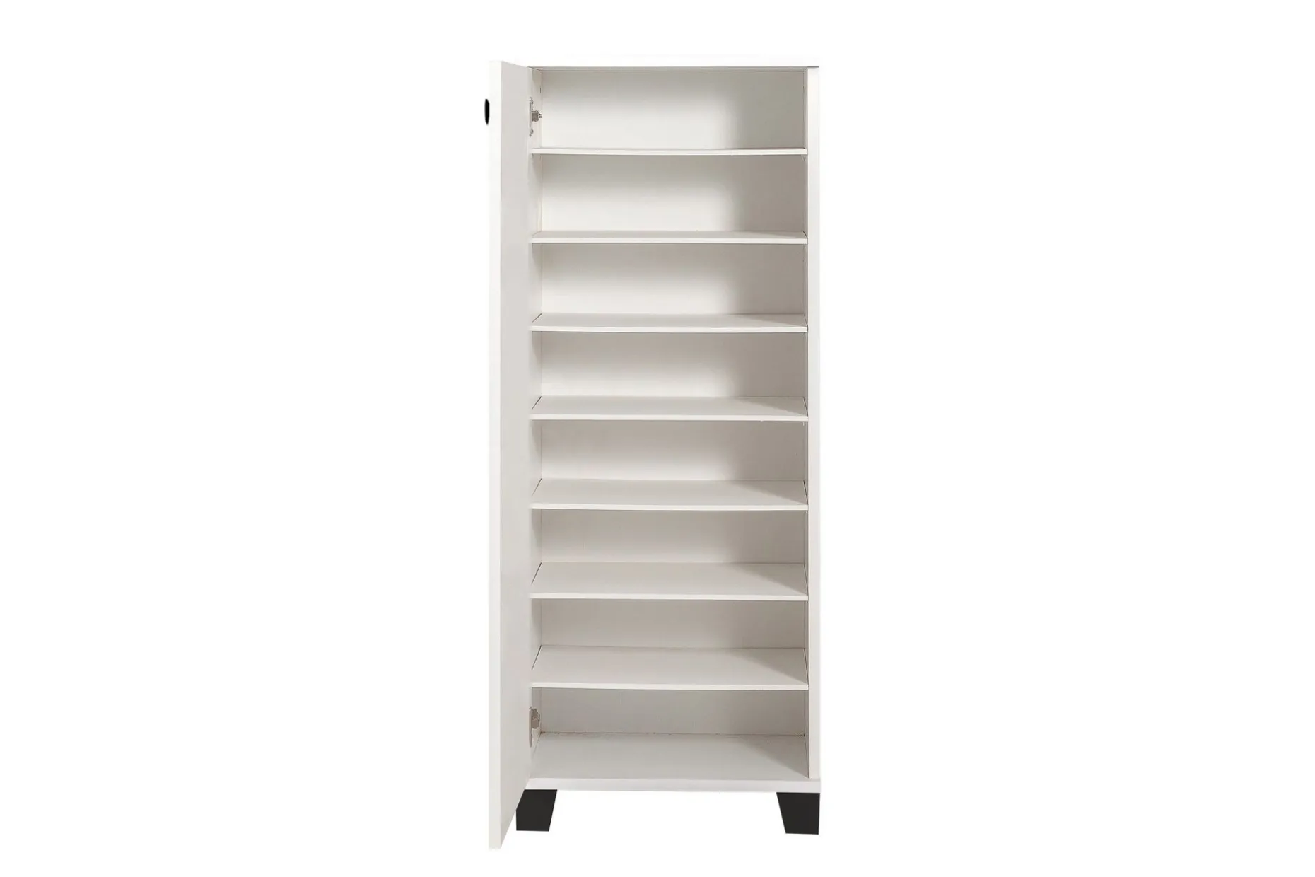 Shoe Cabinet Hvit|Svart