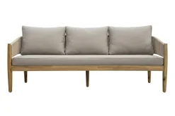 Siana 5-seters loungegruppe i treutseende med repdetaljer