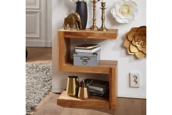 Sidebord Wohnling Heltre, S kube, landlig stil Akasie
